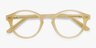Dreamy Matte Yellow AcetateEyeglass Frames from EyeBuyDirect, Closed View