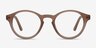 Dreamy Matte Brown AcetateEyeglass Frames from EyeBuyDirect, Front View