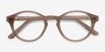 Dreamy Matte Brown AcetateEyeglass Frames from EyeBuyDirect, Closed View