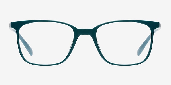 Champ Matte Green Plastic Eyeglass Frames