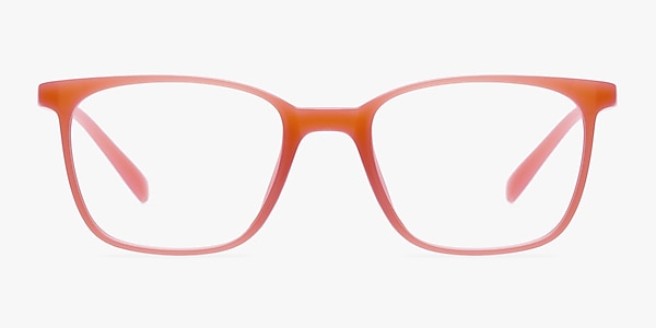 Champ Matte Peach Plastic Eyeglass Frames