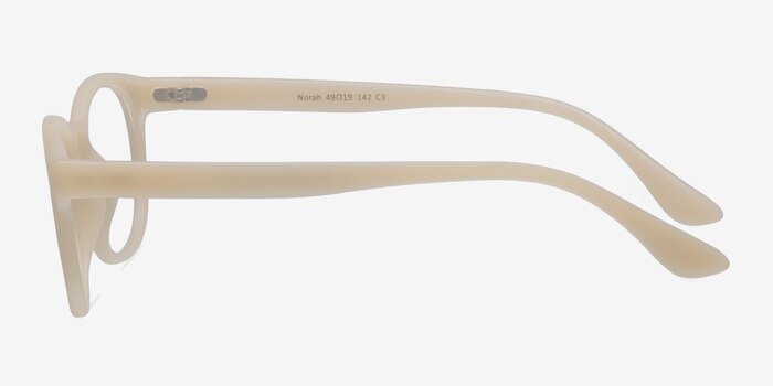 Norah Matte Beige Plastic Eyeglass Frames from EyeBuyDirect
