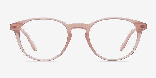 Sea Breeze Pink Plastic Eyeglass Frames