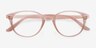 Sea Breeze Pink PlasticEyeglass Frames from EyeBuyDirect, Closed View