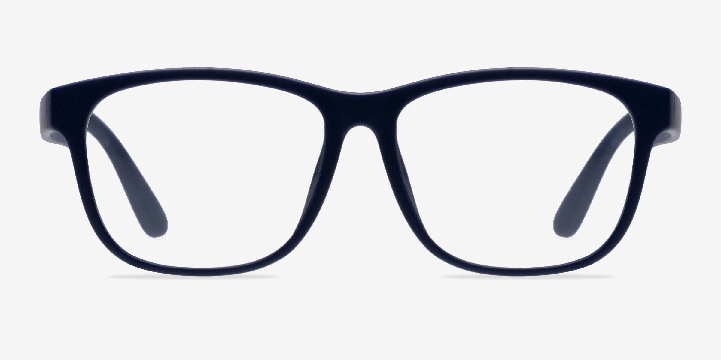 Milo Square Matte Navy Full Rim Eyeglasses Eyebuydirect