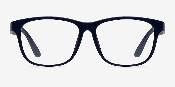 Milo Matte Navy Plastique Montures de lunettes de vue