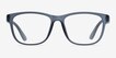 Milo Matte Gray PlasticEyeglass Frames from EyeBuyDirect, Front View