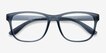 Milo Matte Gray PlasticEyeglass Frames from EyeBuyDirect, Closed View