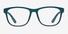 Milo Matte Green PlasticEyeglass Frames from EyeBuyDirect, Front View