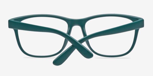 Milo Matte Green PlasticEyeglass Frames from EyeBuyDirect, Closed View