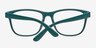 Milo Matte Green PlasticEyeglass Frames from EyeBuyDirect, Closed View