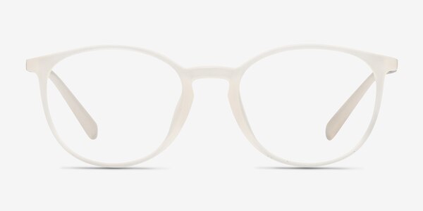 Dinah White Plastic Eyeglass Frames