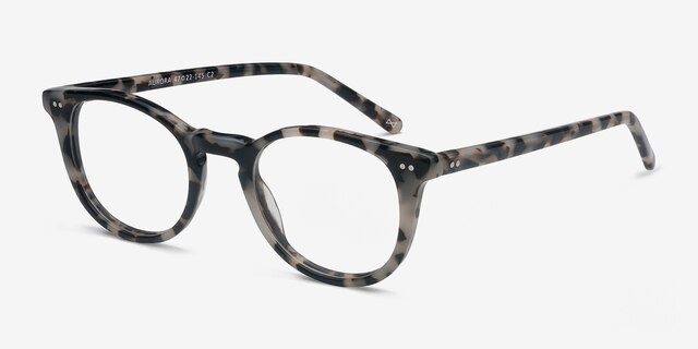 Aurora Flecked Ivory AcetateEyeglass Frames from EyeBuyDirect, Angle View