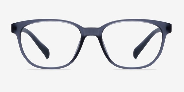 Moody Matte Gray Plastic Eyeglass Frames from EyeBuyDirect