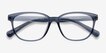 Moody Matte Gray PlasticEyeglass Frames from EyeBuyDirect, Closed View