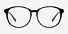 Carmen Black & Tortoise AcetateEyeglass Frames from EyeBuyDirect, Front View