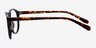 Carmen Black & Tortoise AcetateEyeglass Frames from EyeBuyDirect, Side View