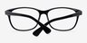 Bronson Black AcetateEyeglass Frames from EyeBuyDirect, Closed View