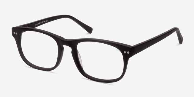 Carla Café AcétateMontures de lunettes de vue d'EyeBuyDirect, Vue d'Angle