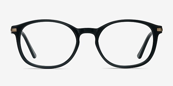 New Bedford Black Acetate Eyeglass Frames
