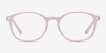 New Bedford Faded Rose Acetate, MetalEyeglass Frames from EyeBuyDirect, Front View