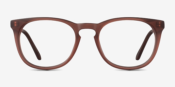 Providence Matte Brown Acétate Montures de lunettes de vue