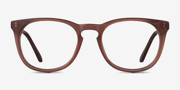 Providence Matte Brown Acétate Montures de lunettes de vue