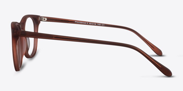 Providence Matte Brown Acetate Eyeglass Frames from EyeBuyDirect