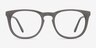 Providence Warm Gray AcetateEyeglass Frames from EyeBuyDirect, Front View
