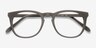 Providence Warm Gray AcetateEyeglass Frames from EyeBuyDirect, Closed View