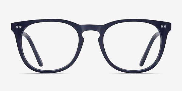 Providence Matte Navy Acétate Montures de lunettes de vue