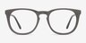 Providence Warm Gray AcetateEyeglass Frames from EyeBuyDirect, Front View