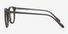 Providence Warm Gray AcetateEyeglass Frames from EyeBuyDirect, Side View