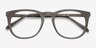 Providence Warm Gray AcetateEyeglass Frames from EyeBuyDirect, Closed View