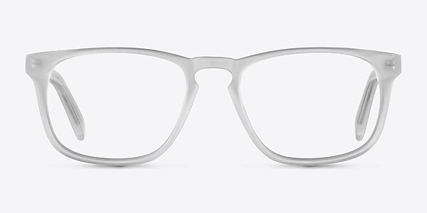 Rhode Island Matte Clear Acetate Eyeglass Frames