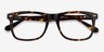 Sam Écailles AcétateMontures de lunettes de vue d'EyeBuyDirect, Vue Rapprochée