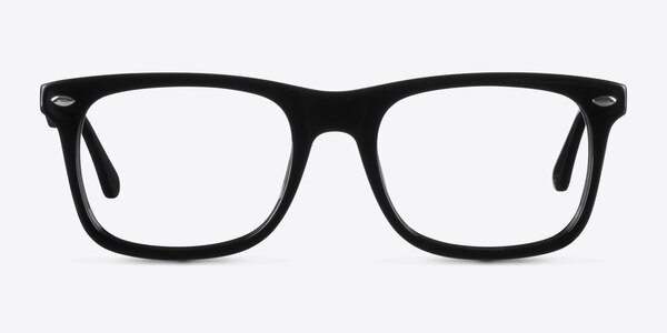Sam Noir Acétate Montures de lunettes de vue