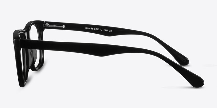 Sam Noir Acétate Montures de lunettes de vue d'EyeBuyDirect