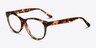 Sofia Tortoise AcetateEyeglass Frames from EyeBuyDirect, Angle View