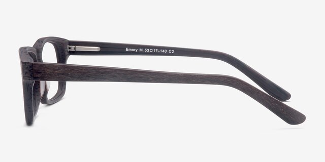 Emory Coffee AcetateEyeglass Frames from EyeBuyDirect, Side View
