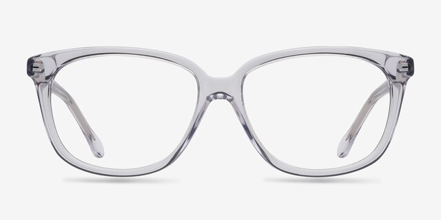 Escapee Clear AcetateEyeglass Frames from EyeBuyDirect, Front View