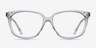 Escapee Clear AcetateEyeglass Frames from EyeBuyDirect, Front View