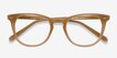 Flume Taupe AcetateEyeglass Frames from EyeBuyDirect, Closed View