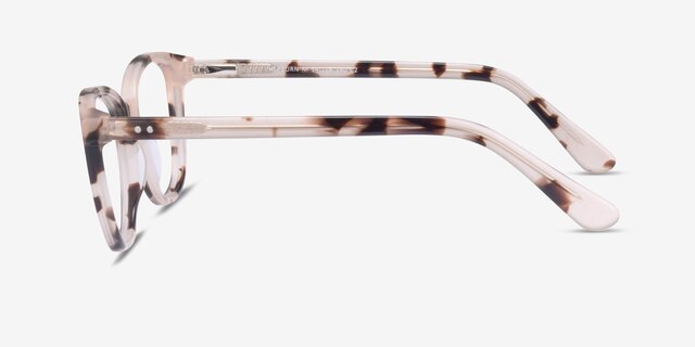 Hepburn Écaille ivoire AcétateMontures de lunettes de vue d'EyeBuyDirect, Vue de Côté