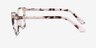 Hepburn Écaille ivoire AcétateMontures de lunettes de vue d'EyeBuyDirect, Vue de Côté