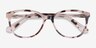 Hepburn Écaille ivoire AcétateMontures de lunettes de vue d'EyeBuyDirect, Vue Rapprochée