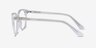 Hepburn Clear AcetateEyeglass Frames from EyeBuyDirect, Side View