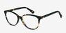 Hepburn Tortoise AcetateEyeglass Frames from EyeBuyDirect, Angle View
