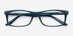 Mandi Teal AcetateEyeglass Frames from EyeBuyDirect, Closed View
