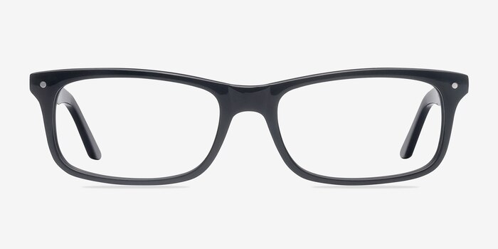 Mandi Black Acetate Eyeglass Frames from EyeBuyDirect